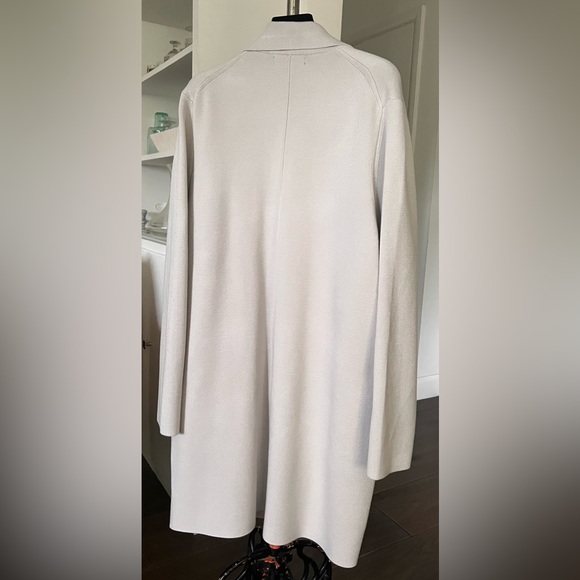 BANANA REPUBLIC NWT Cream Sweater Jacket Size XL - Picture 2 of 11